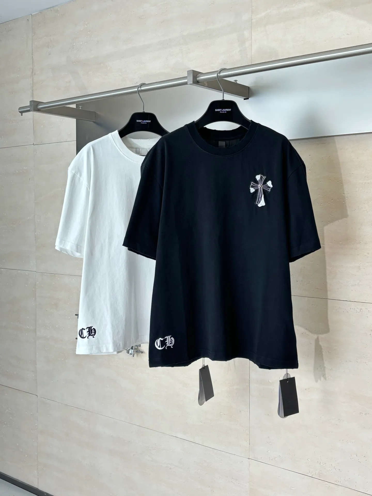 Chrome Heart 26SS T Chrome Hearts Classic + ， ， ， ， ， Quality 。 Size：S/M/L/XL
